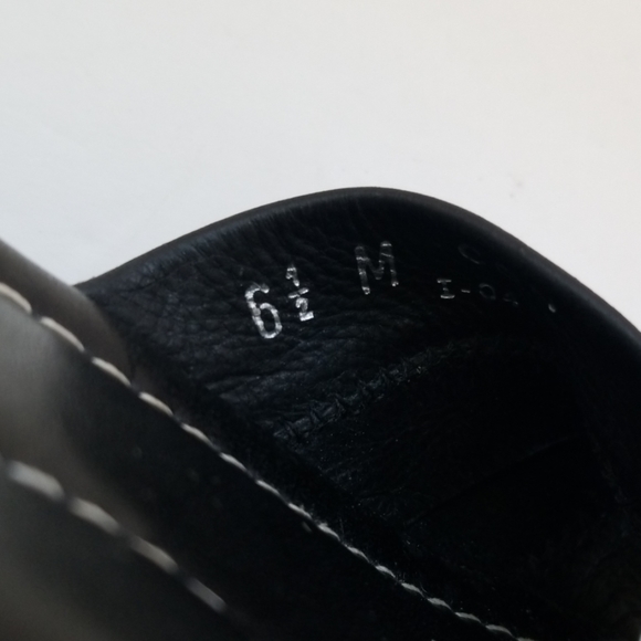 Donald J. Pliner black Leather Sandals Italy - Picture 4 of 8